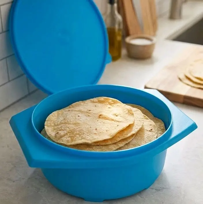 Blue Tortilla Warmer, 2.75 Capacity