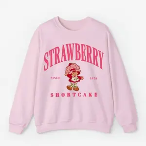 Strawberry Shortcake Sweatshirt, Gift For Fan, Gift For Her, Gift For Him