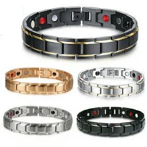 Therapeutic Energy Healing Bracelet Magnetic Forbangle Arthritis Bracelets Pain Men Wristband Magnet Energy Anklet for Men Women