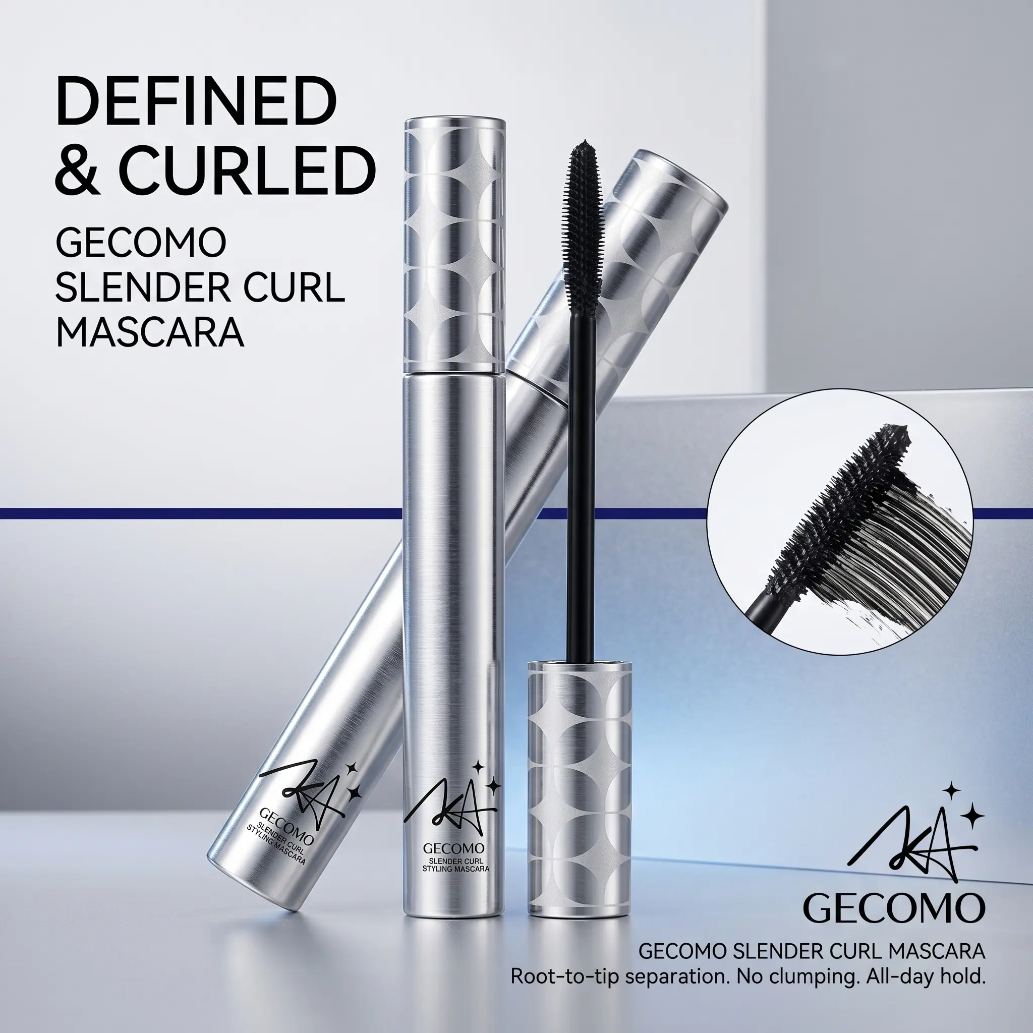 Waterproof Mascara for Long-Lasting, Fuller & Defined Lashes Waterproof Mascara for Long-Lasting, Fuller & Defined Lashes
