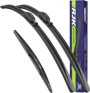 Wiper Blades for Subaru Impreza 2012 2013 2014 2015 2016, 3 Piece All Weather OEM Quality Automotive Replacement Windshield Wiper Blades for My Car