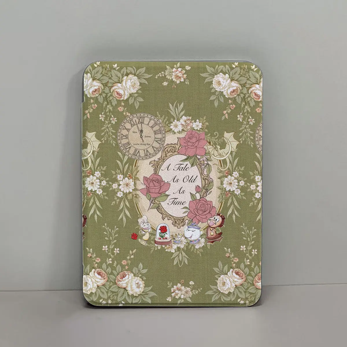 Chic Hand Drawn Aesthetic Kindle Case - Slim PU Leather Cover, Soft Back, Auto Wake/Sleep, Durable Tablet Casing for 6in, 6.8in, 7in Devices: Paperwhite 11th/12th Gen, Kindle 2022/2024, Tablet Computer Accessory, Protection