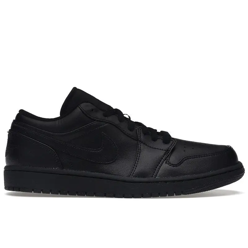 Jordan Men's 1 Low Triple Black (2022) Basketball Shoes, from StockX