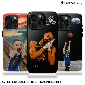 Curry X Ice Man Iconic Signature Phone Case, Funny Curry 30 Meme Phone Cover, 2026 Basketball Playoffs 17 Air Pro Max