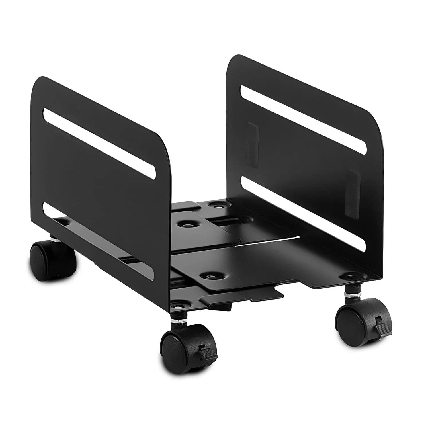 Mount-It! PC Stand with Four Casters - Portable Monitor Riser for Enhanced Portability
