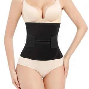 Postpartum Belly Band, C Section Belly Binder, Abdominal Binder Post Surgery Girdle, Tummy Tuck Compression Wrap Waist Trainer, High Waist Shaper, Tummy Control Shaper, High Stretch Girdle, Postpartum Cincher, Womenswear