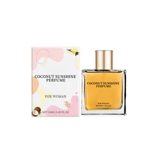 Vanilla Coconut Perfume Light Fresh Scent Long Lasting Feminine Fragrance