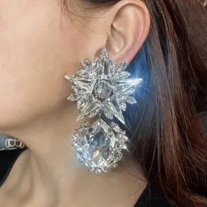 Elegant Bridal Jewelry 2024 – Stonefans Geometric Dangle Earrings