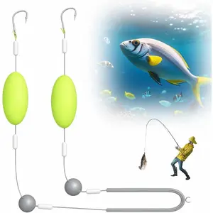 (3pcs)Catfish Rig, Catfish Bait for Fish 1-3 KG, Catfishing Tackle, Takedown Float Rigs with Rattles, Chunky Skinners, Take Down Cat Fish Rig, Peg Floats for Bank Bottom Fishing, Catfishing Equipment waders sabiki