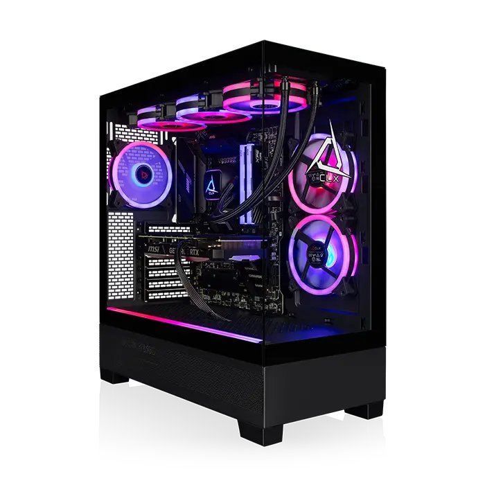 CLX SET RYZEN 7 9800X 3D Gaming Rig with NVIDIA GeForce RTX 5080, AMD Ryzen 7 4.70GHz, AMD X870 Motherboard, 32GB DDR5 RAM 5600MHz, Windows Compatible