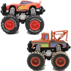 Children Car Toy Christmas Gift Movie car 3 Car Toys Giant Wheels Cars 1:55 Diecast Vehicles Toys Set BIG Foot car