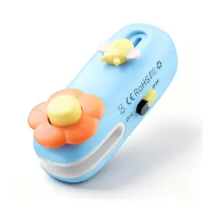 ROCOCO Portable Bag Sealer, Mini Heat Sealer Machine for Plastic Bags with Magnetic Function, Keep Food Fresh, Perfect for Home Kitchen, Snacks, Coffee, Travel