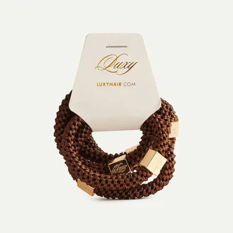 Gravity Defying Hair Ties: Brown