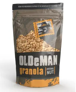 Olde Man Granola Gluten Free Granola - Non-GMO Healthy Granola Cereal - Soft Whole Grain Oats, Butter, Brown Sugar - Handmade in Colorado Original Nut 12 Oz