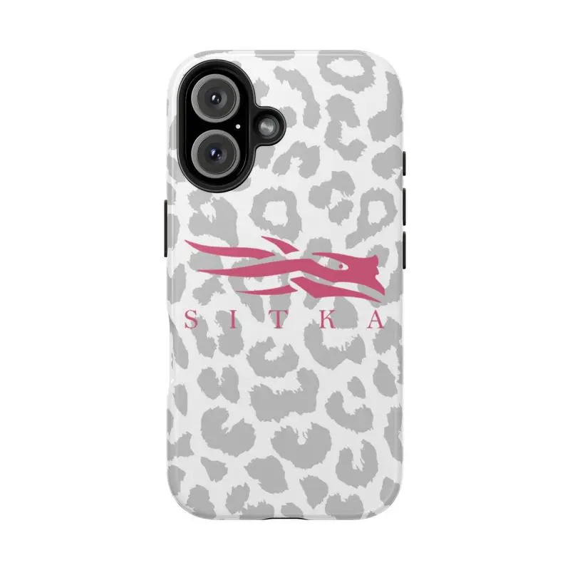 SITKA  Leopard Skin Themed Phone Case Premium Matte Texture, Protection, Shockproof, Anti-Drop, Anti-Fingerprint For IPhone 17, 16, 15, 14, 13, 12, Pro Max, Pro Plus, and Samsung S25, 24, 23, 22 Protection Safety, Smartphone, Handheld, Cellphone