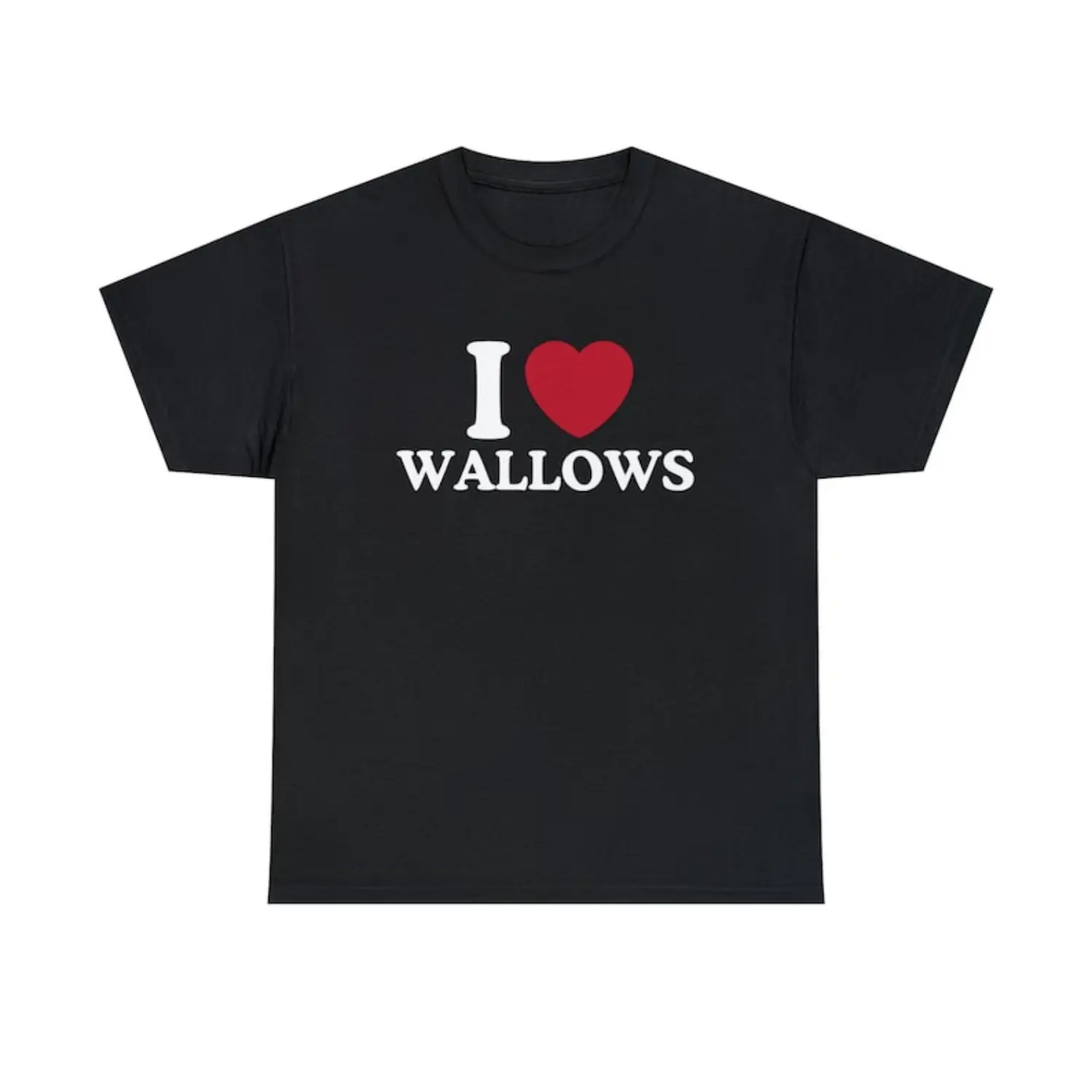 Mens Funny Graphic Wallows Knit Round Neck Tshirt - Short-Sleeve, Cotton Fabric, Casual Streetwear Sports Top