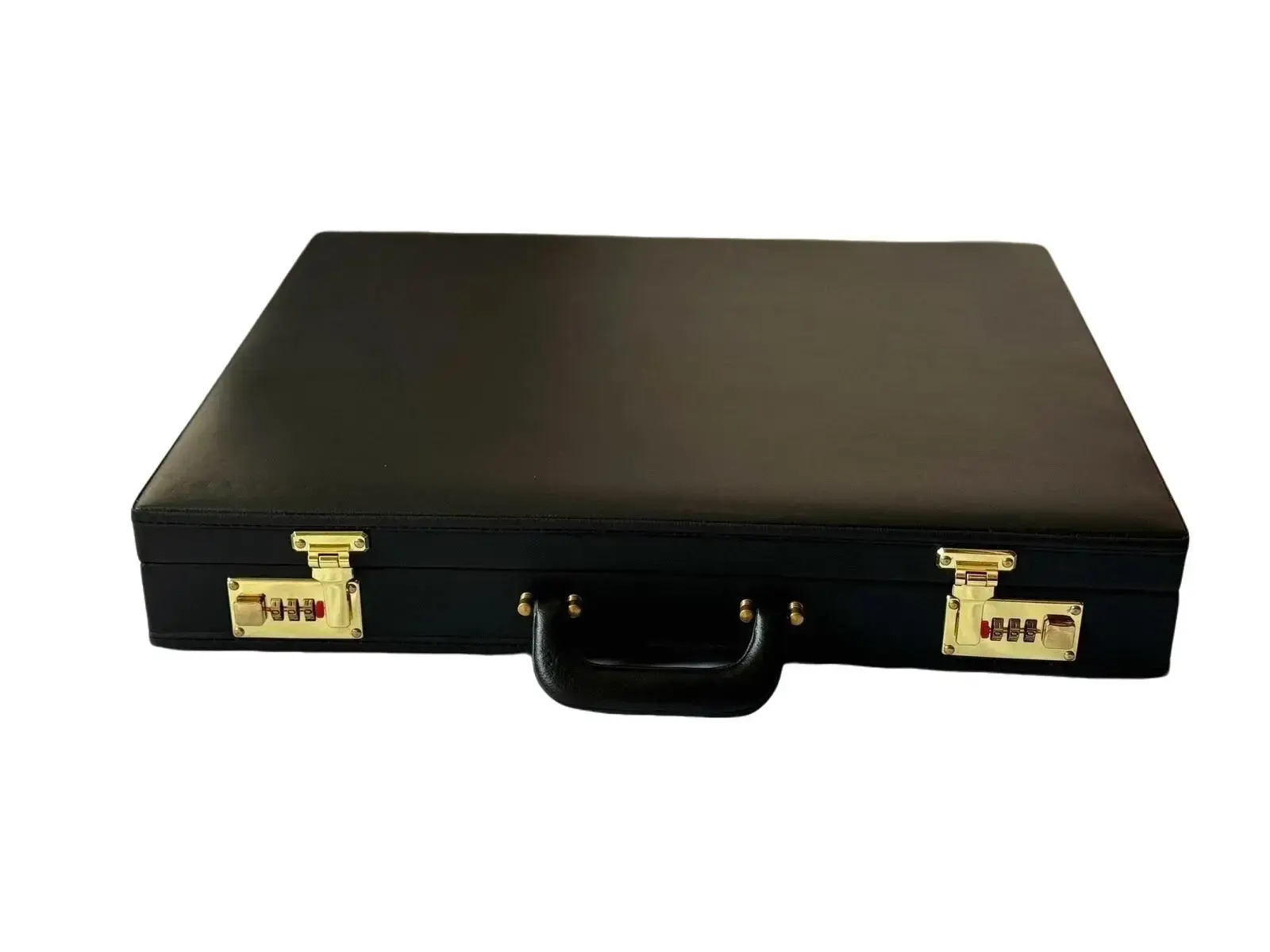 Real leather Masonic Apron Case - Black MM & Provincial Hard Briefcase Size
