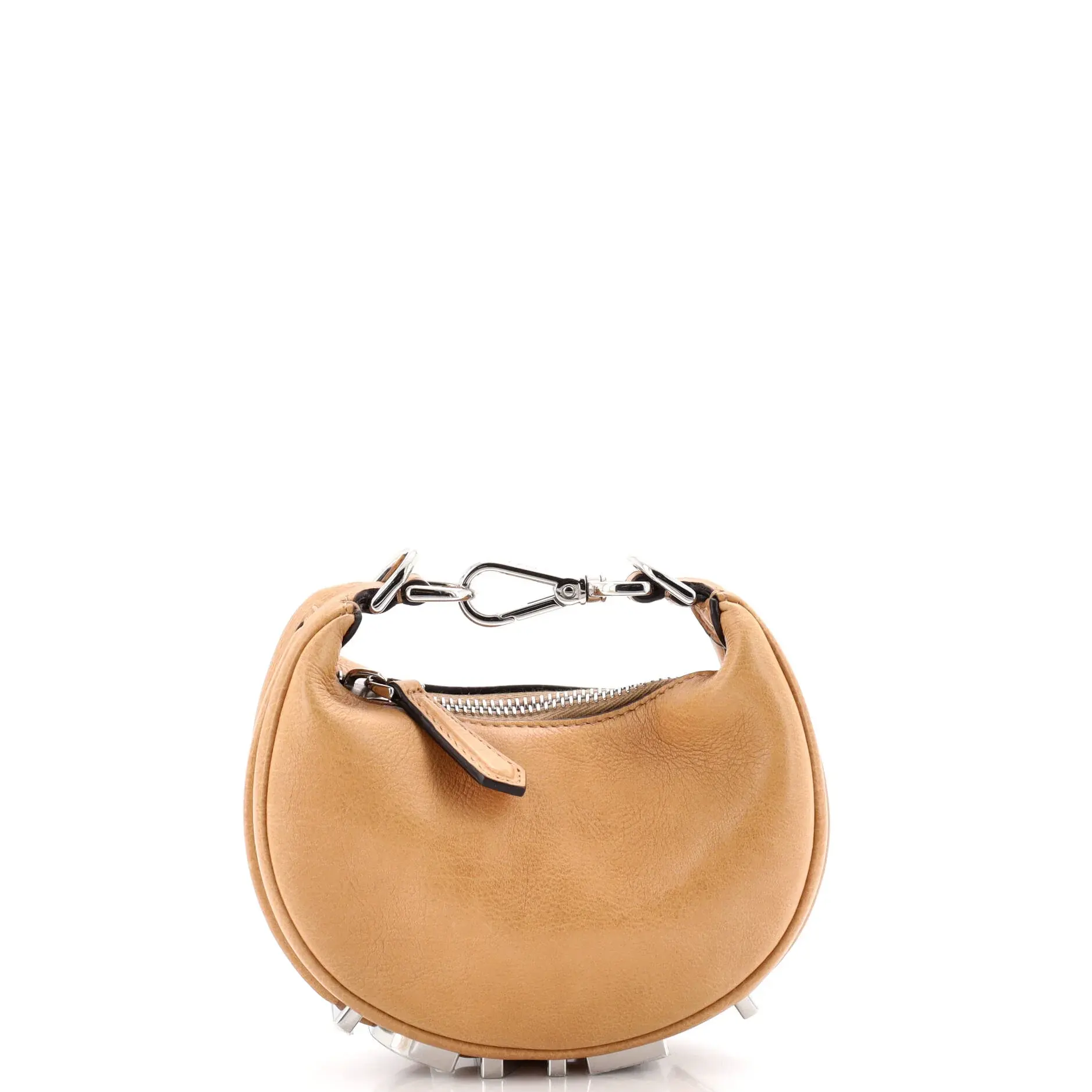 Pre-owned FENDI Leather Shoulder Bags Fendigraphy Bag Nano by Rebag