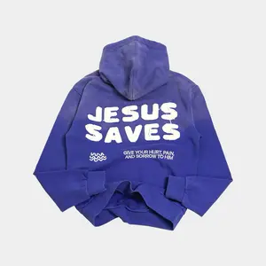 JESUS SAVES Premium Hoodie