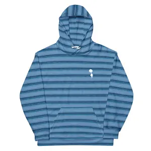 Breakim' Atoms Blue Stripped Hoodie