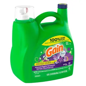 144 oz.  Moonlight Breeze Scent Liquid Laundry Detergent (100-Loads)