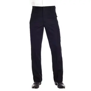 Men's Circle S Black Poly / Rayon Ranch Dress Pant