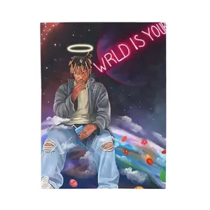 wrld is yours Velveteen Plush Blanket