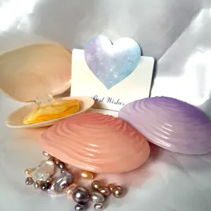 TY001-Dreamy Real Pearl DIY Clamshell Kit – Surprise Unboxing & Jewelry Making Set. Simulation Oyster, Pearl Harvesting Toy, Fake Shell Prop, DIY Jewelry Reveal, Ocean Theme Decor, ASMR Props