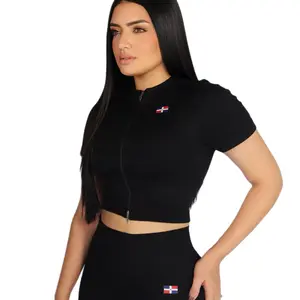 La Chapi Set dominican active wear gym clothing outfit yoga wear dominican republic Womenswear Suits Comfort Shortsleeve