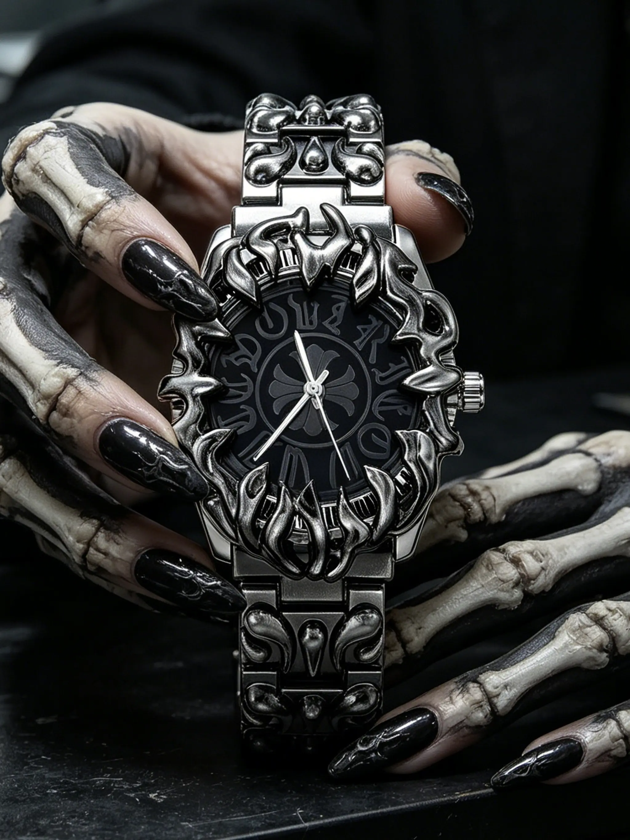 1 Pc Elegant Quartz Watch with Luminous Function, Fashion Luxury Round Case, Analog Movement, Unisex Unique Design, Perfect for Valentine's Day, Father's Day & Halloween Gift, Stylish Watch