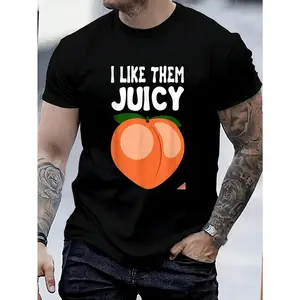 100% Cotton Juicy Peach Nectarines Apricots Fruit Basket Seasonal Fruit T-Shirt Women's Men's Graphic Tee Causal Tops Fashion