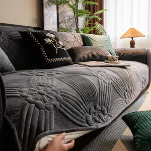 Pet-Friendly Sofa Cover, Couch Slipcover, Washable Couch Covers, Washable Sofa Slipcover, Thick Non-Slip Fabric, Couch Sofa Protector, Suitable for 1-4 Seater Sofas, Ideal for Living Room & Office Use