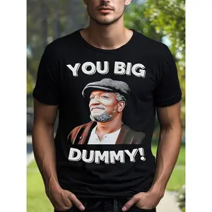 [100% Cotton] Funny Tee You Big Dummy T-Shirt Vintage 80S Son In Sanford City Funny Meme T-Shirt Redd Foxx You Big Dummy Sanford And Son Adult T-Shirt T-Shirt For Men And Women