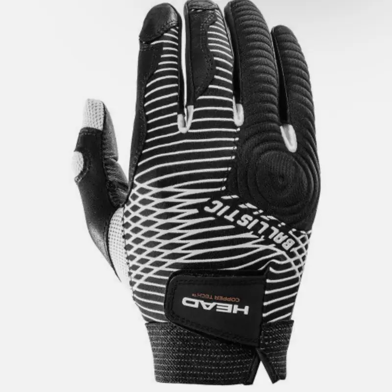 HEAD Leather Racquetball Glove Ballistic Copper Tech Glove | Left Hand Medium