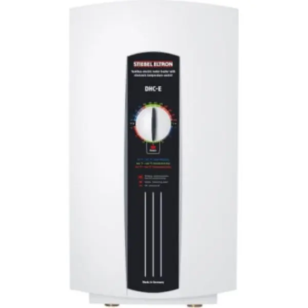 DHC-E12 Electric Water Heater - 12 kW, 208 V, 1 Phase, 037 GPM, 1/4 Turn Handle, ADA Compliant, 7-7/8 in Width x 14-13/16 in Height x 4-1/8 in Depth