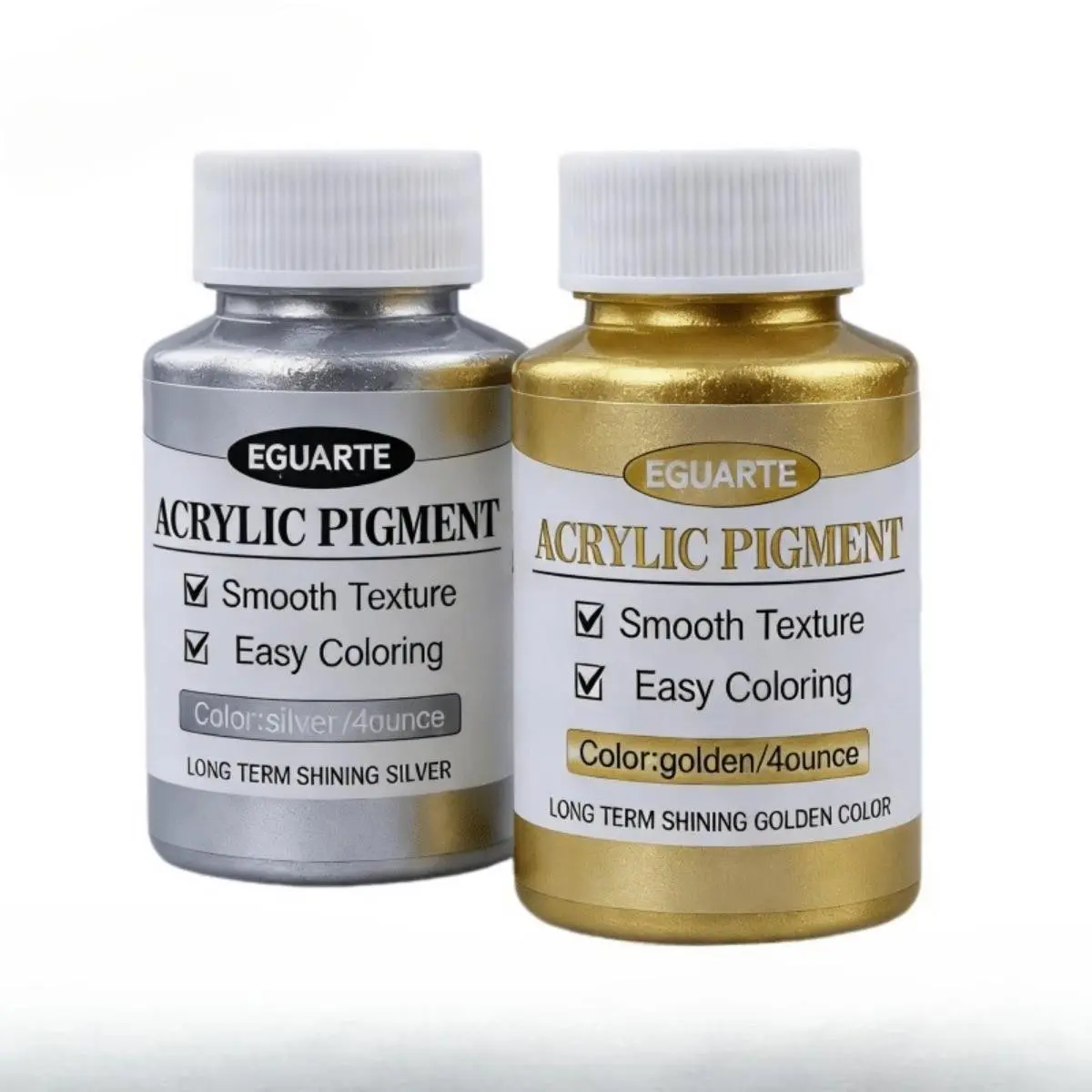 Super bright gold leaf paint, hot stamping paint, oil-based flashing gold paint, golden paint, water-based gold powder paint, metallic paint, anti-rust paint, indoor and outdoor, decorative craft, home decoration