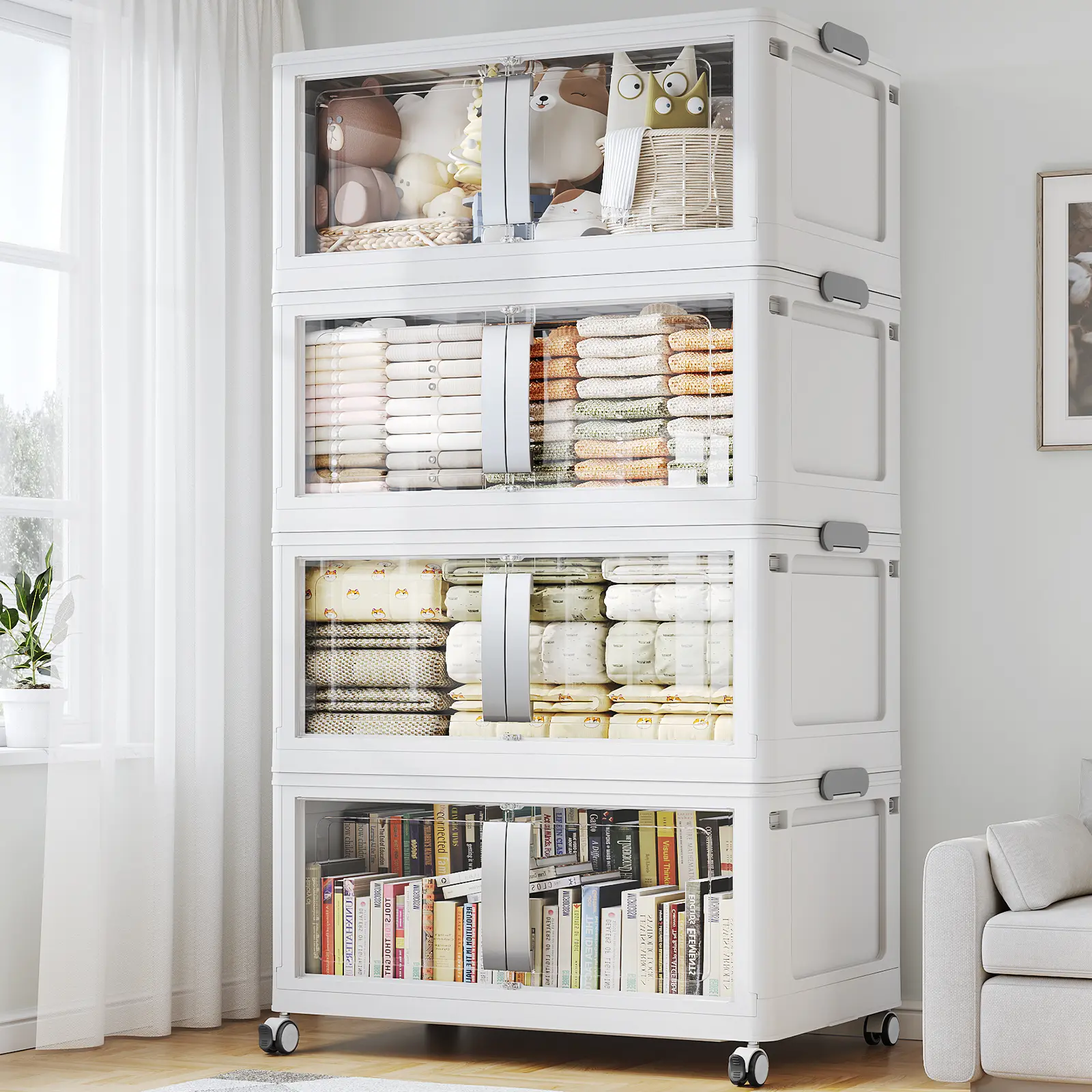 White 160 Qt-4Pack