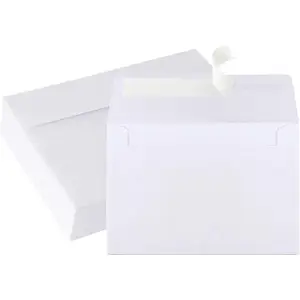 A2 Envelopes White, 70 Pack, Self Seal 120gsm Paper for 4.25x5.5 Cards, Size 4 3/8" x 5 3/4" Envelopes for Invitations, Postcards, Photos RSVP, Greeting Cards