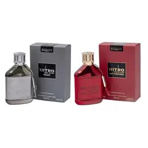 Dumont Paris Nitro Elixir & Nitro Red Intensely Extrait De Parfum for Men | 3.4 oz / 100 ml | Original  Fragrance | Long Lasting Perfume | Best Gift