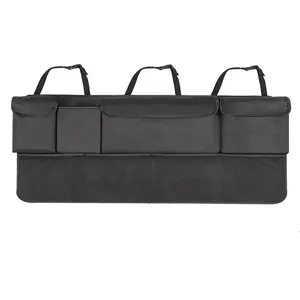 Car Trunk Organizer, Large Storage with Adjustable Straps, Waterproof Collapsible Cargo Bag, 8 Pockets, Suv/Truck Accessories