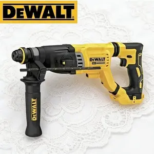 DEWALT DCH263 SDS-Plus Rotary Hammer, 1-1/8 Inch 20V MAX Cordless Concrete Drill, Heavy-Duty Wireless Electric Hammer Bare Tool