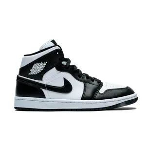 Nike Air Jordan 1 Mid Panda Black White DV0991-101 Women's Fashion Sneaker New