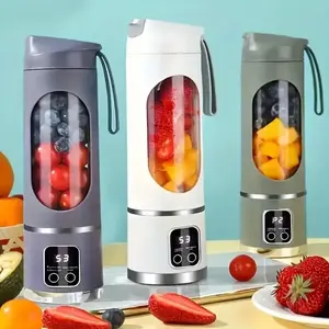 【TikTok Top Seller】Digital Multimode Juicer Blender - Smart LED Display, Diet-Friendly, Leak Proof Design for Smoothies Liquid Diet, Ice Shakes, Fresh Juice & Baby Food, Compact Blender Smoothieblender for Home & Travel, Mother's Day Gifts