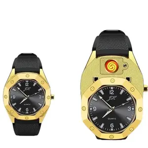 Mother's Day Gifts! 2025 Rechargeable Watch Lighter Electronic Mini Windproof Lighter USB Charging  Lighter