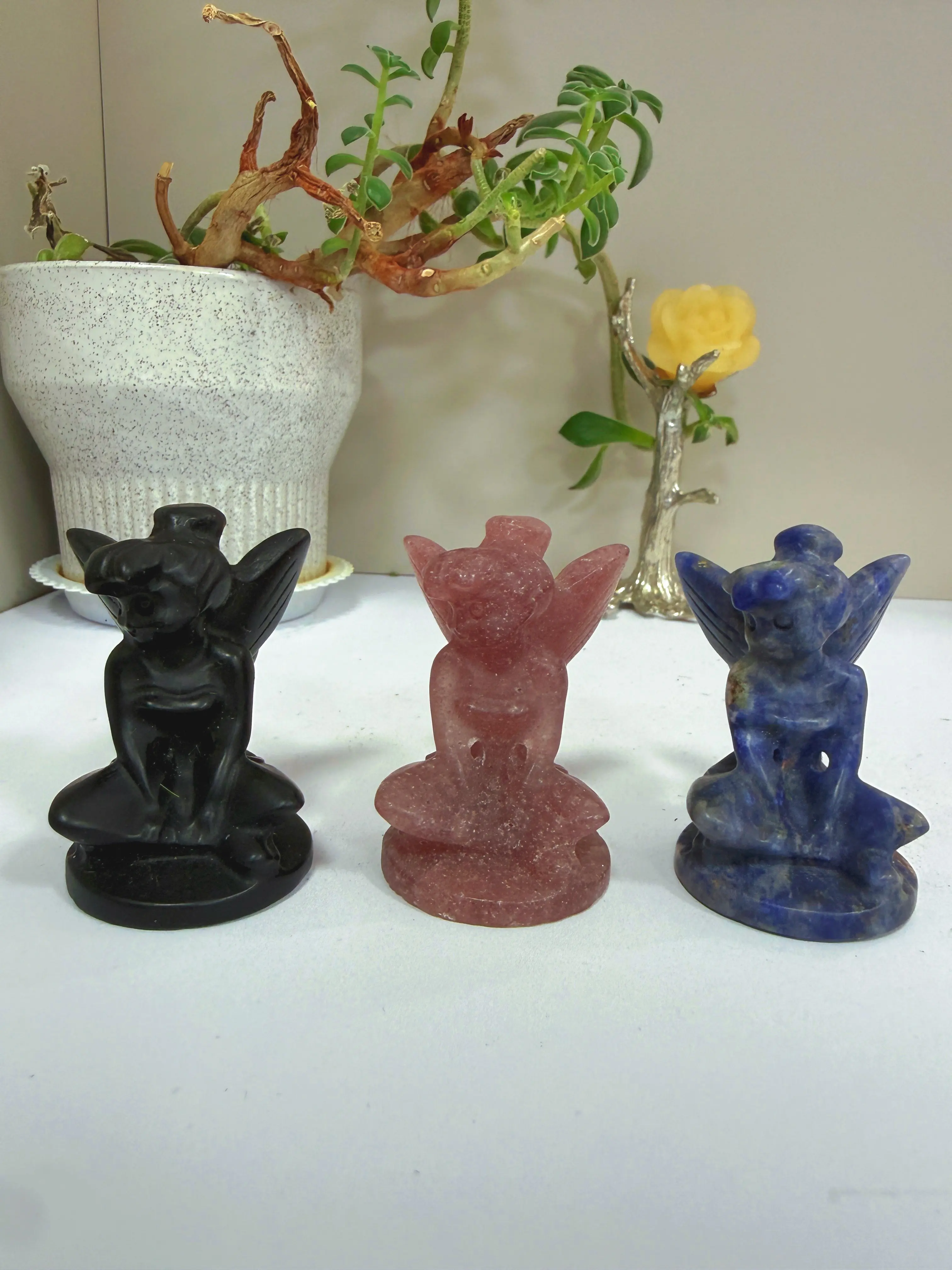 Mila(18837)gc.Crystal Fairy Figurine