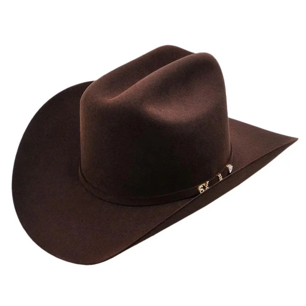Texana Serratelli 6X Chocolate – Sombrero Vaquero Café