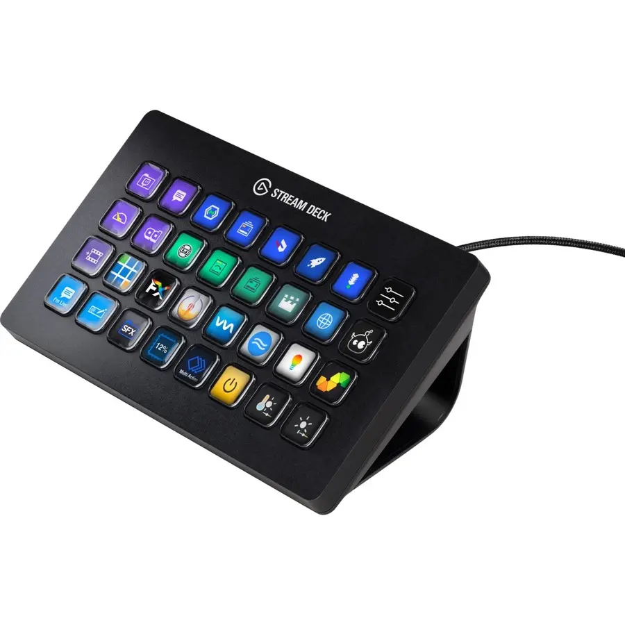 Elgato Stream Deck XL Advanced Studio Controller, 32 Macro Keys, Trigger Actions