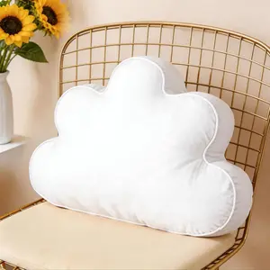 White Cloud Pillow 22 Inch Soft  Decorative Cushion Bed Couch Chair  Living Room Bedroom Decor