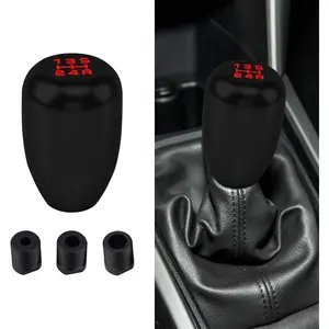 Universal Manual Gear Shift Knob – 5 Speed Stick Shift Knob Replacement for Cars, Trucks & SUVs, Interior Accessories