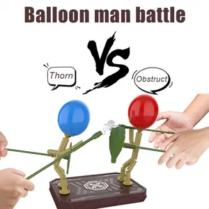 Balloon Man Battle, Doll Duel Set, Interactive Family Party Toy, Spark Joyful Competition, Play Indoors or Outdoors, Perfect for Parties, Holidays, and Outdoor Events, Top Choice for Holiday Gifts.